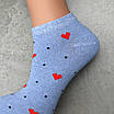 Шкарпетки жіночі 6 пар короткі «Сердечка» розмір 36-41 арт. 316.6, фото 9