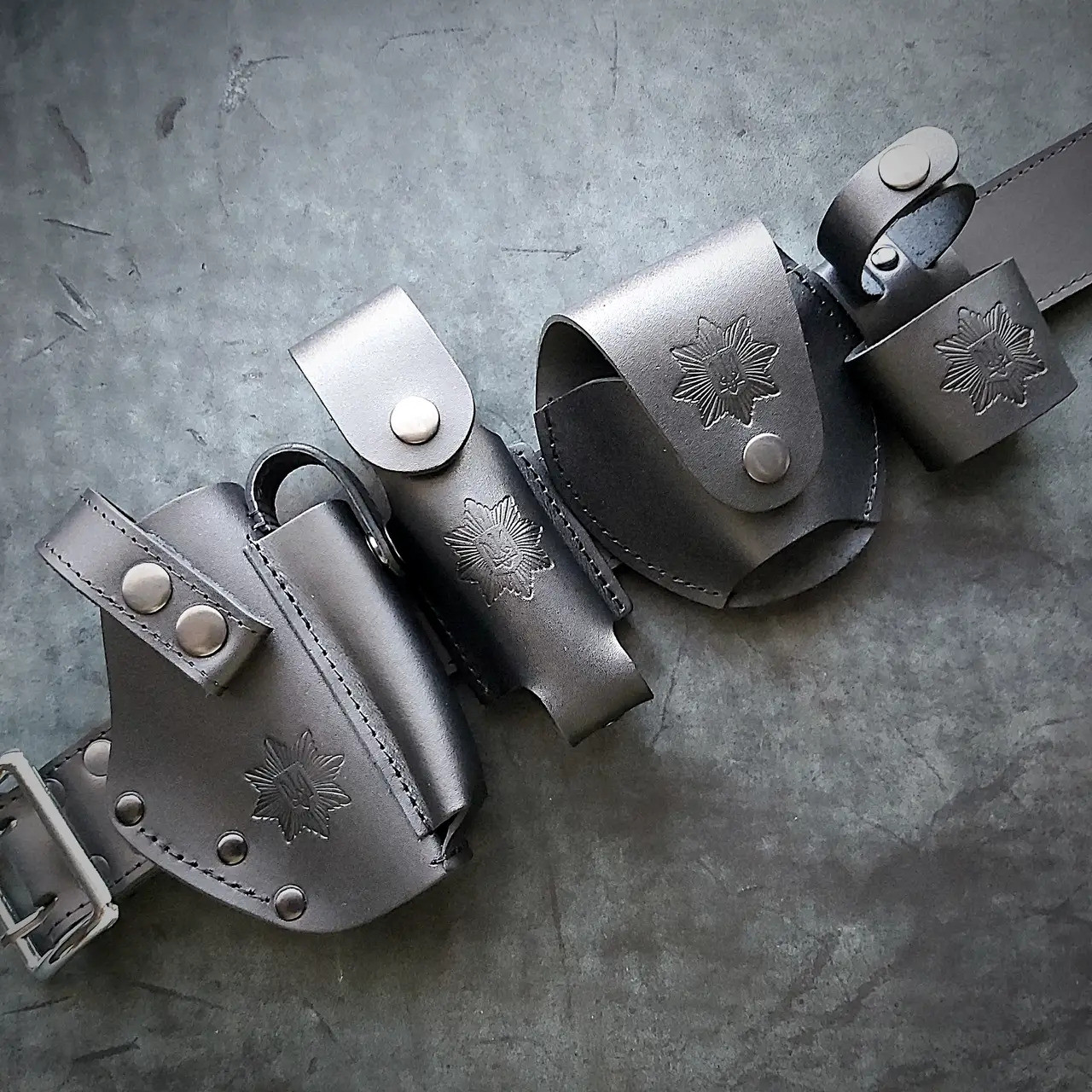 Кобура МВС ФОРТ 12/17/20 з портупеєю, чохли під газ, під наручники, під кийок