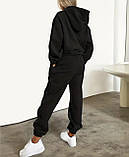 Теплий жіночий костюм з котиком, фото 3