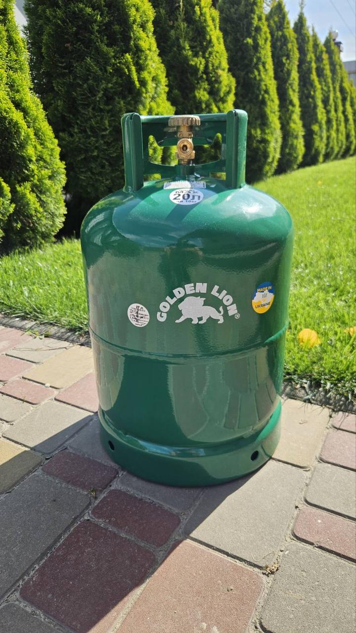 Газовий балон Golden Lion 27л боковий кран