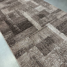 Коричневе килимове покриття ширина 3м на тканій основі Mira 24007/120, фото 3