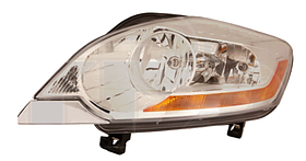 Фара ліва Ford Kuga 08-12 Depo H7/H7/H21W/W5W, -лампа, кор., нелінз.