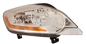 Фара права Ford Kuga 08-12 Depo H7/H7/H21W/W5W, -лампа, кор., нелінз.