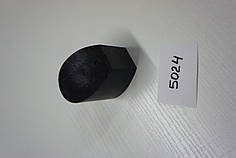 Жіночий Каблук пластиковий 5024 h-4,8 див. черн.
