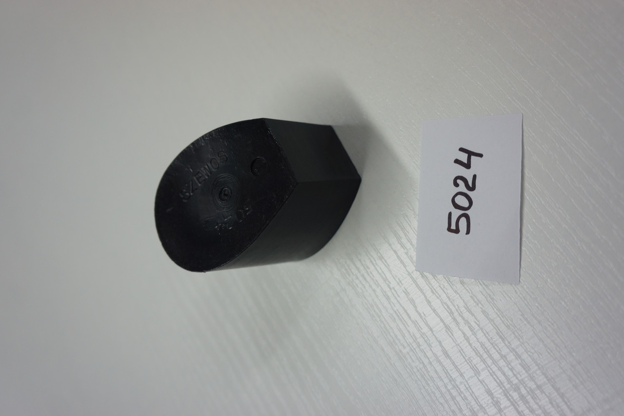 Жіночий Каблук пластиковий 5024 h-4,8 див. черн., фото 1