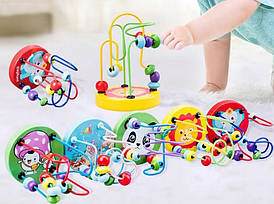 Пальчиковий лабіринт С 74556 (144) дерев'яний, в коробці, ВИДАЄТЬСЯ МІКС ВИДІВ