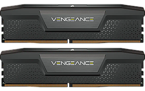Оперативна пам'ять DDR5 64GB (2*32GB kit) 5200MHz Corsair Vengeance Black (CMK64GX5M2B5200C40) нова