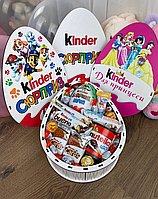 Сладкий бокс киндер сюрприз Сладкие подарки детям Подарочный набор сладостей киндер Сладкий подарочный бокс для ребенка