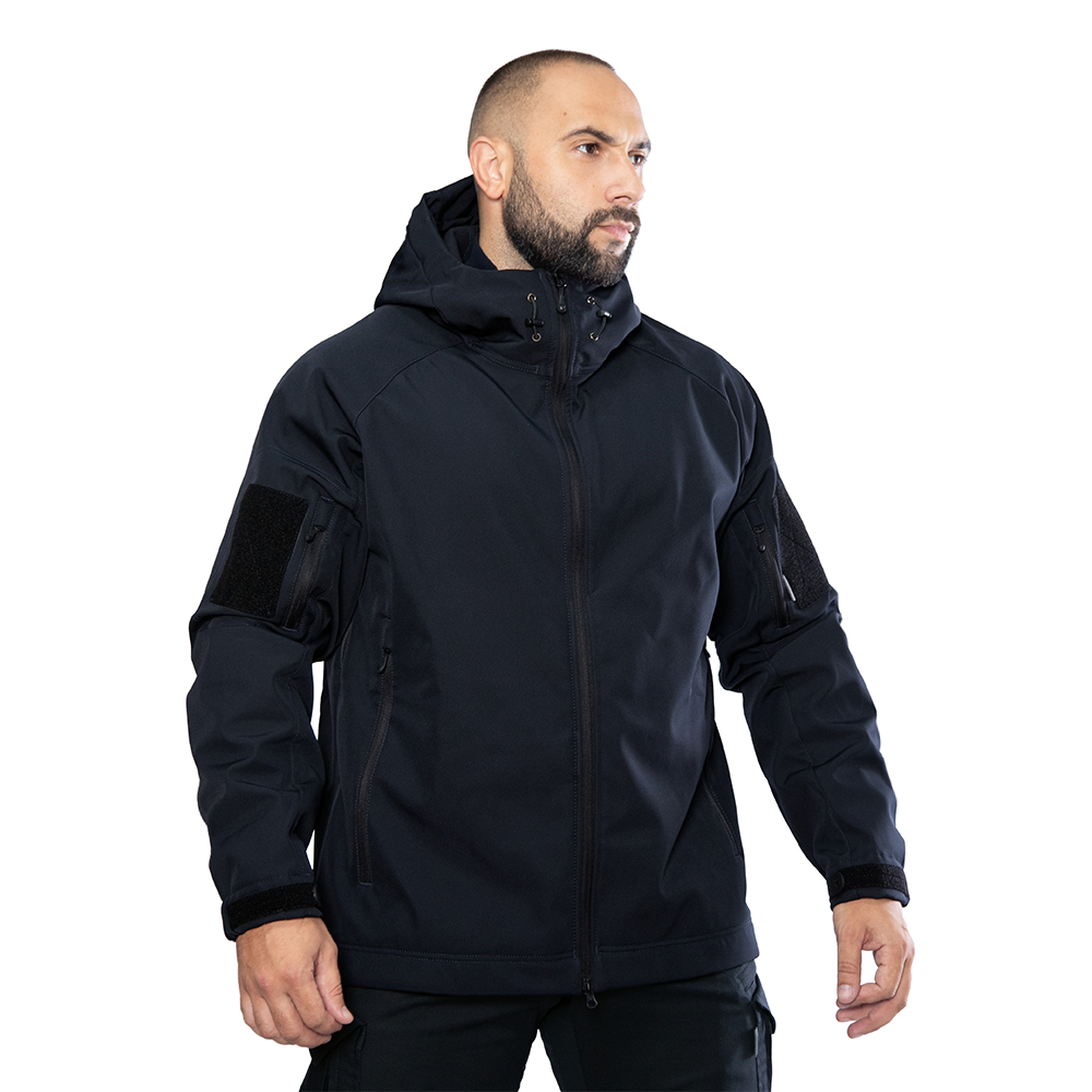Куртка Stalker SoftShell Темно-синя (7005), XXL, для активного відпочинку, вітростійка, вологостійка, фото 1