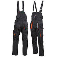 Спецодяг утеплений зимовий напівкомбінезон чоловічий робітник, захисна роба повсякденна, спецівка польша