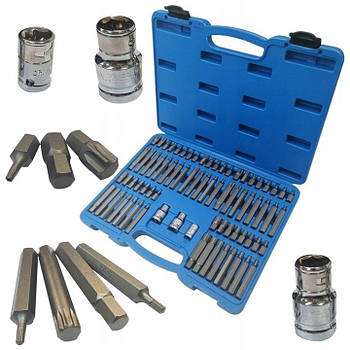 Набір спеціальних біт 75 од. Falon-Tech FT16075P