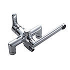 Душова система латунна універсальна Lidz Astra 1030 на три споживачі (з виливом) (k35) LDAST1030CRM48086, фото 6