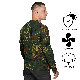 Лонгслив Basic 2.0 Cotton Flecktarn (2365), M, повседневная одежда, тактическая одежда, весеняя погода - фото 2 - id-p2747644871