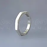 Контргайка нержавіюча різьбова Ду80 (3"), восьмигранна, н/ж сталь AISI304, DIN 431, BSPP Class 150, фото 10