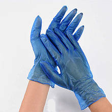 Рукавички одноразові вінілові Professional Quality Vinil Gloves, 100шт./уп. (Розмір - L)