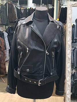 Куртка косуха з натуральної шкіри