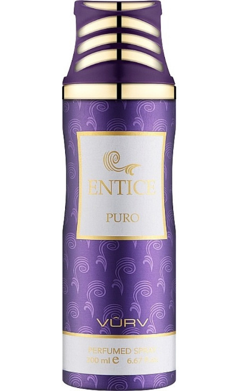 Парфумований спрей для тіла Entice Puro 200 ml (6291108739365), фото 1
