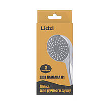 Лійка для ручного душу Lidz Niagara 01 98 мм округла LDNIA01CRM22034 Chrome, фото 4