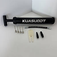 Насос ручний для м'ячів металева основа Quasu SPORT YS38081-001