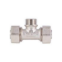 Трійник обтискний SD Plus 20х1/2"х20 НР SD160W201520, фото 3