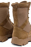 Берці літні легкі трекінгові Койот для ЗСУ Облегшені "Air Тr" замшеві, фото 5