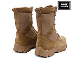Берці літні легкі трекінгові Койот для ЗСУ Облегшені "Air Тr" замшеві, фото 4