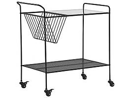 Візок косметологічний перукарський ALAMO столик поверхонь пересувний для салону краси