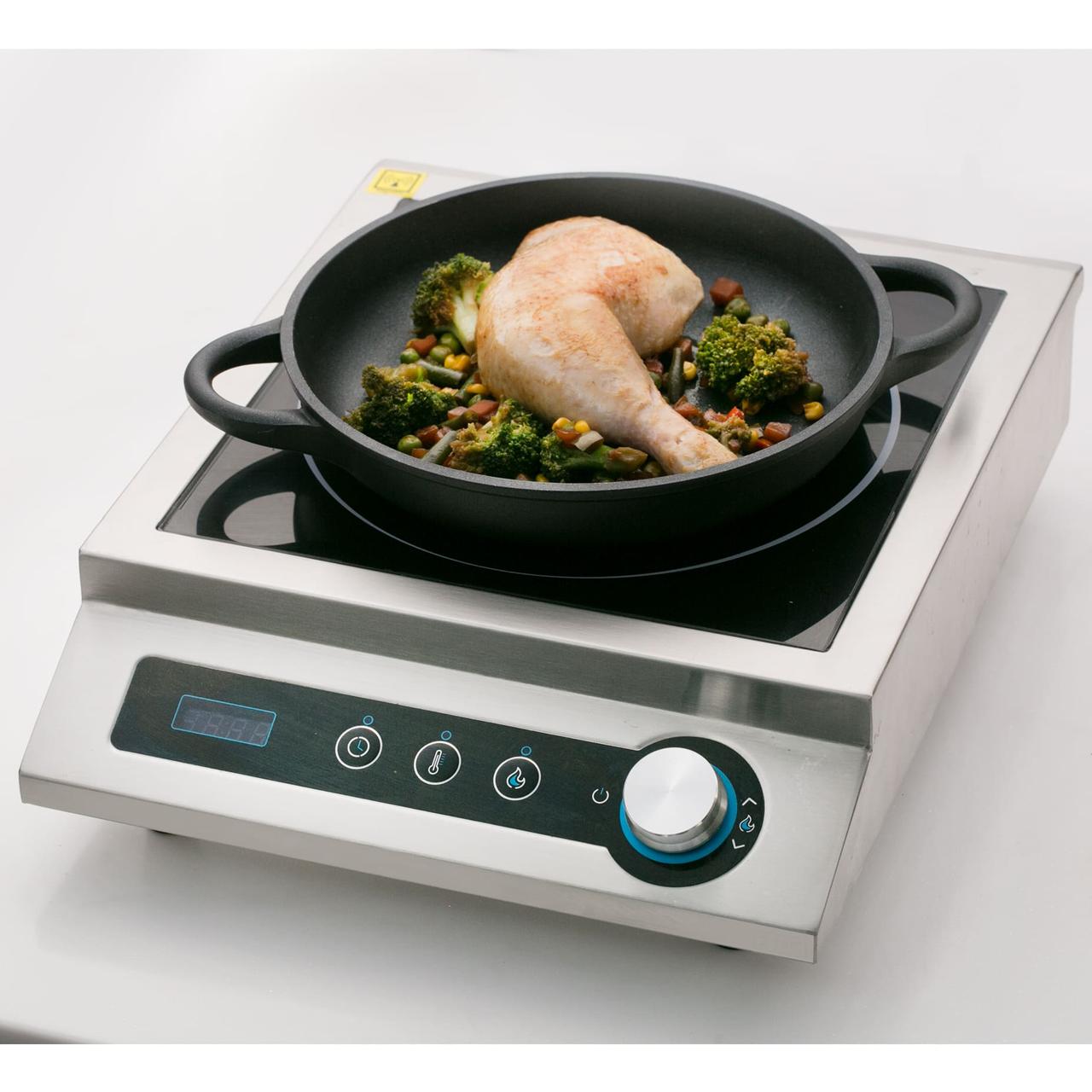 HURAKAN HKN-ICF35D ПЛИТА ІНДУКЦІЙНА  ПРОФЕСІЙНА, 3500W