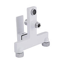Змішувач для ванни Qtap Gemini (з душовим гарнітуром) QTGEM259CRW45683 Chrome/White, фото 5