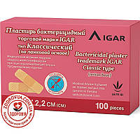Пластир бактерицидний IGAR Класичний 1,9×7,2 см