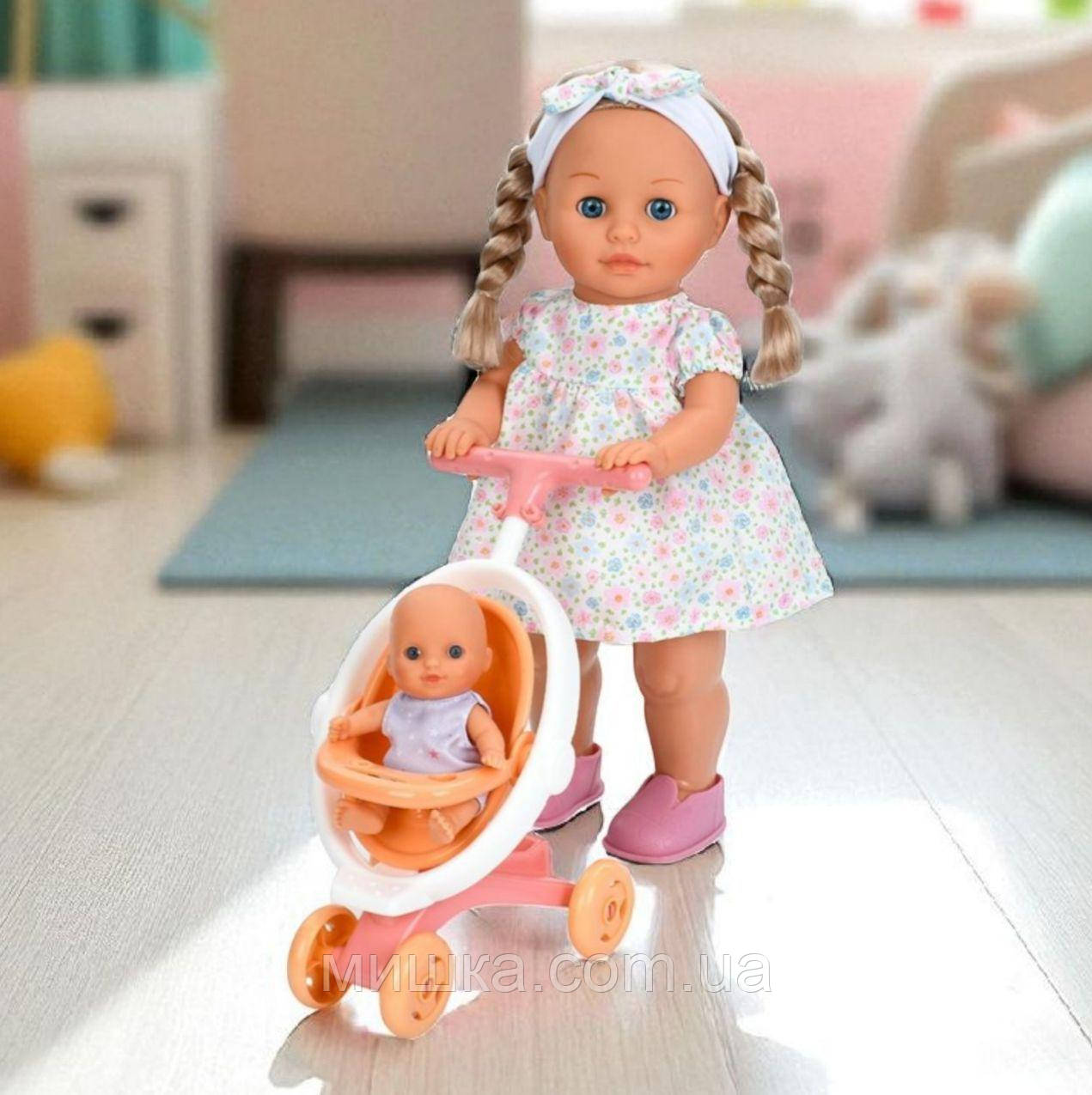Лялька інтерактивна "Даринка" 6194UA, 40 см, ходить, співає пісеньку, 5 функцій, фото 1