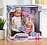 Лялька інтерактивна "Даринка" 6194UA, 40 см, ходить, співає пісеньку, 5 функцій, фото 3