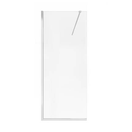 Душова перегородка Qtap Walk-In Standard CRM209.C8 90х200 см, скло Clear 8 мм, покриття CalcLess, фото 1