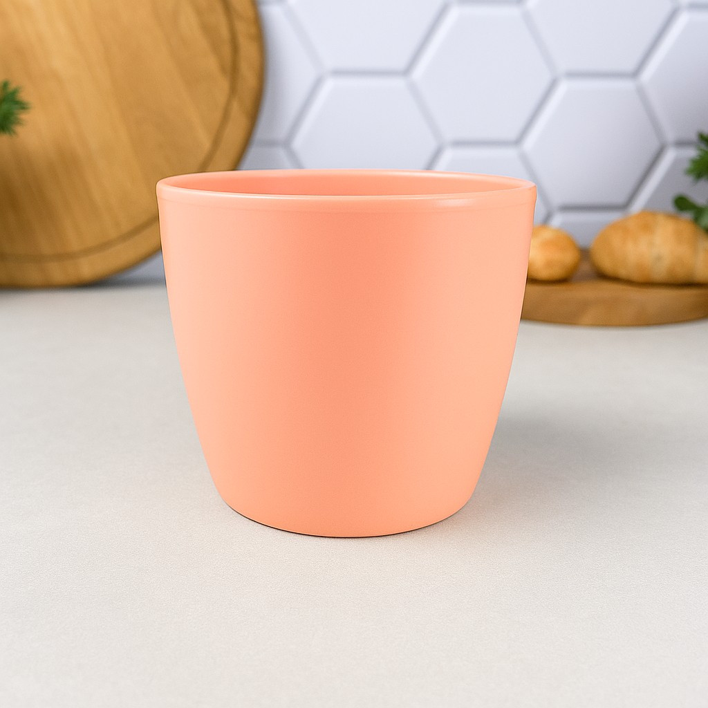 Квітковий горщик Aleana Матильда 0,9 л Абрикос 12×11 см