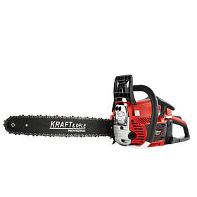Бензопила для заготівлі дров 5,9 л.с., 45 см Kraft&Dele KD5017 бензопили для саду