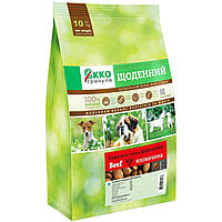 Сухий корм для собак Екко-Гранула щоденний з яловичиною 10кг