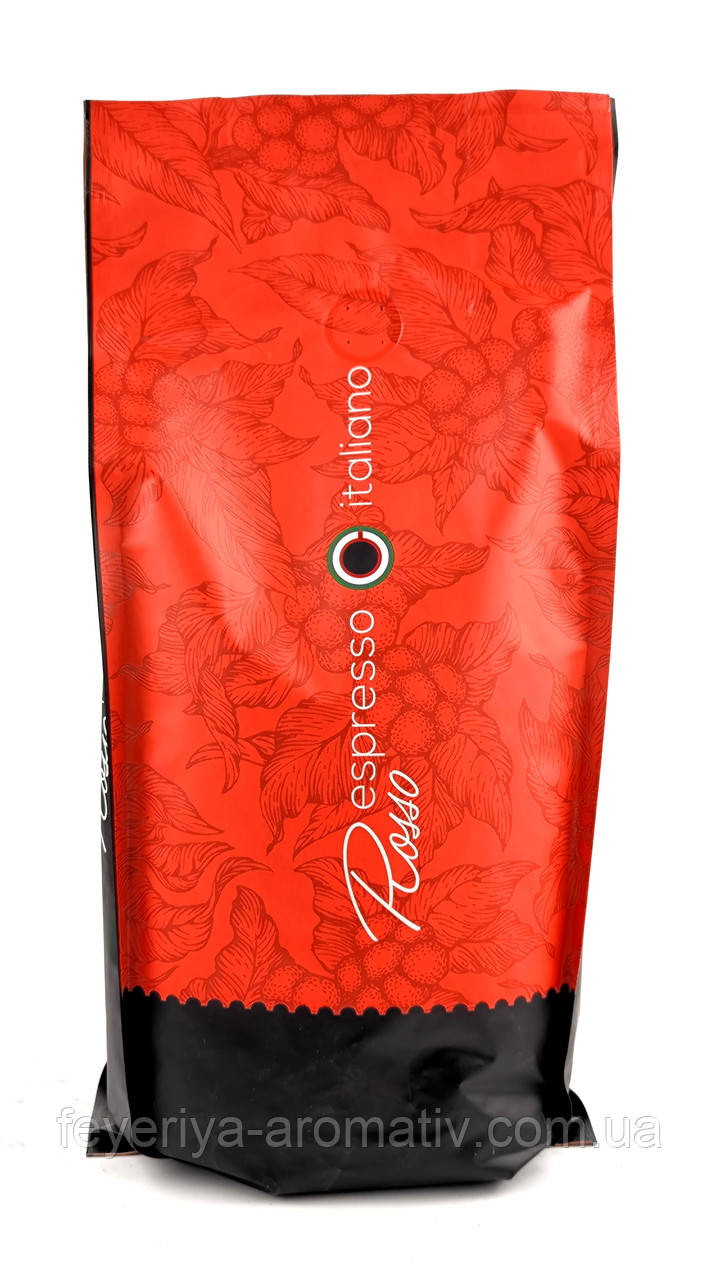 Кава в зернах Espresso Italiano Rossa 1кг. (Польща)