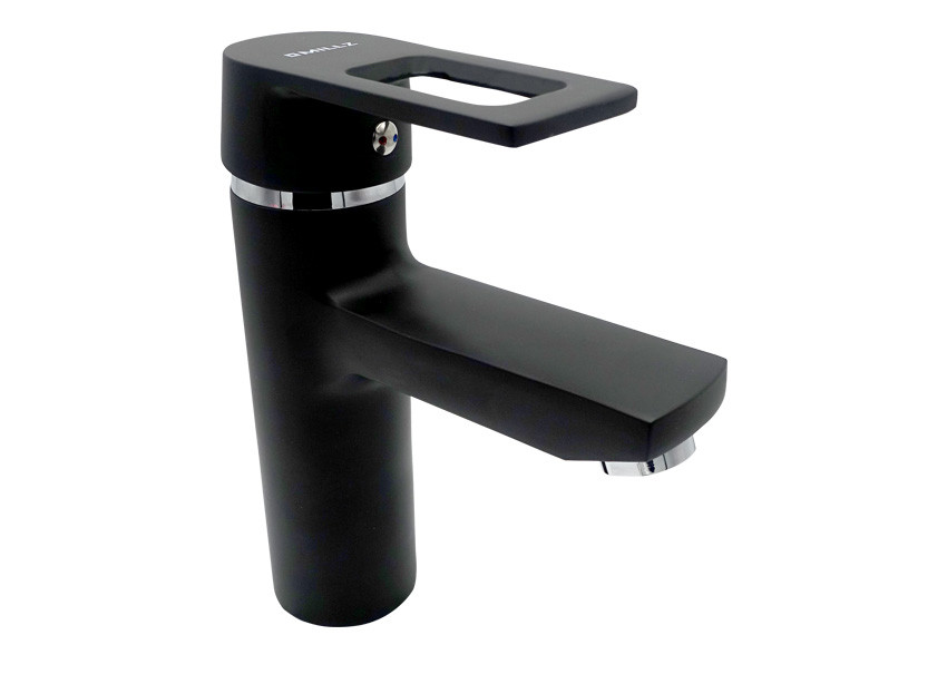 Змішувач для умивальника MILLZ чорний матовий MZ-JXE 1-B046KB-40