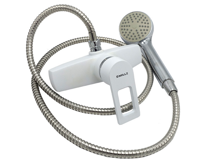 Змішувач для душової кабіни MILLZ білий матовий MZE5-B046KW-40