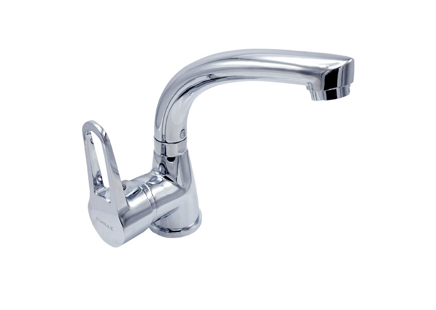 Змішувач для умивальника поворотний MILLZ хром MZH 1-В045-35