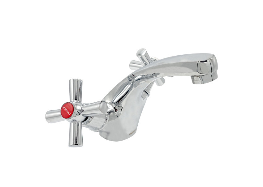 Змішувач для раковини вентильний литий MILLZ хром MZX G1-C027
