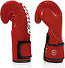 Боксерські рукавиці Fairtex BGV14 Red 12 унцій (бинти в комплекті), фото 8