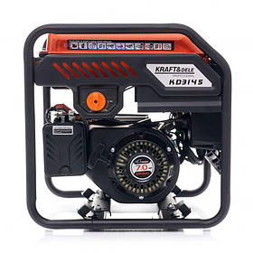 Бензогенератор інверторний для будинку 3000 Вт Kraft&Dele KD3145 бензиновий генератор для дому