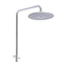 Душова система універсальна Qtap Sloup термостатична на два споживачі QTSL57103ONC Chrome, фото 5