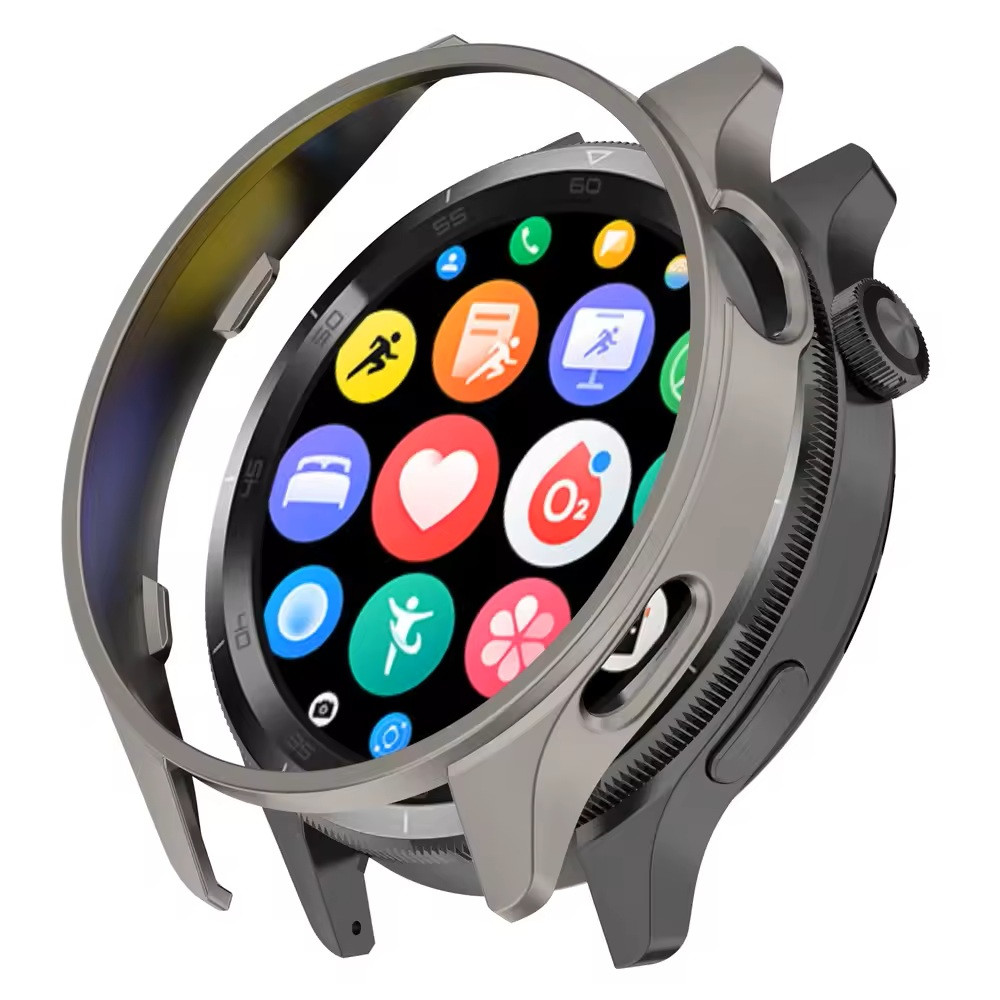 Захисний бампер для смарт годинника Xiaomi Watch S4 тітановий, фото 1