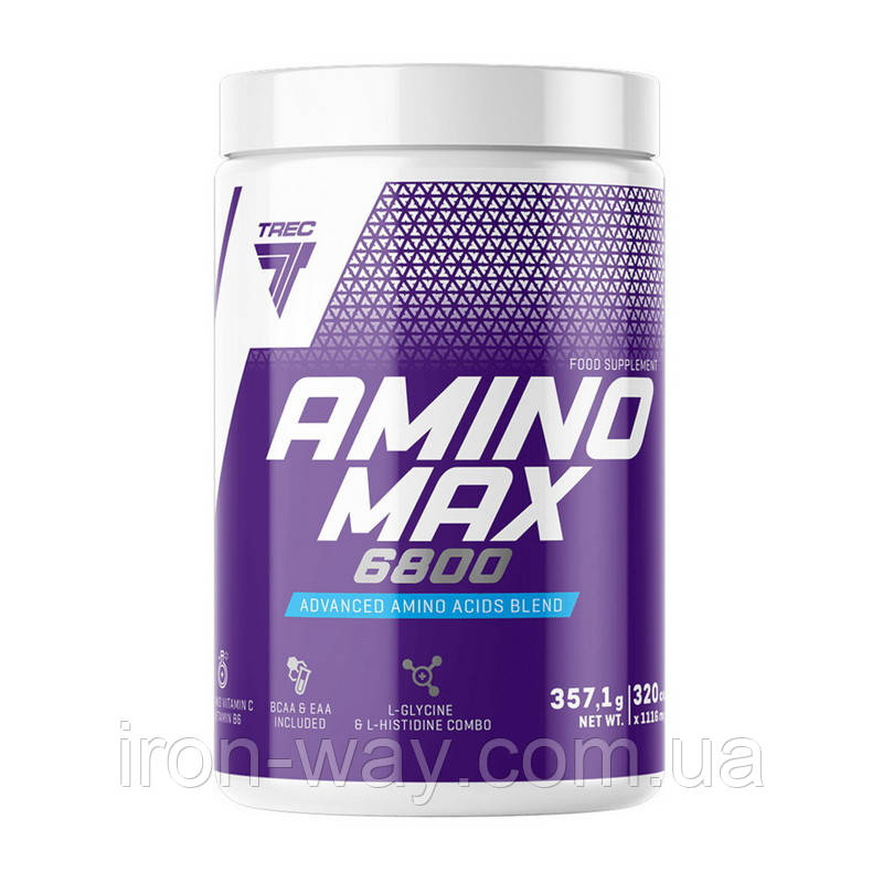 TREC nutrition Amino Max 6800 (320 caps), фото 1
