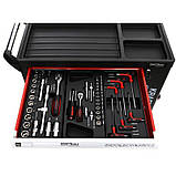 Шафа для майстерень 263 ел. Kraft Dele KD362 шафа інструментальна для сто, фото 8