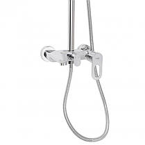 Душова система універсальна Lidz Latwa 1030 на три споживачі (з виливом) (k35) LDLAT1030CRM45417 Chrome, фото 3