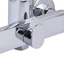 Змішувач для ванни Qtap Jay з довгим поворотним виливом (з душовим гарнітуром) QTJAY2601CRM45540 Chrome, фото 5