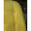 Стілець АГАТА жовтий екошкіра з м'якою спинкою для переговорних Стільчик для клієнтів манікюру, фото 6